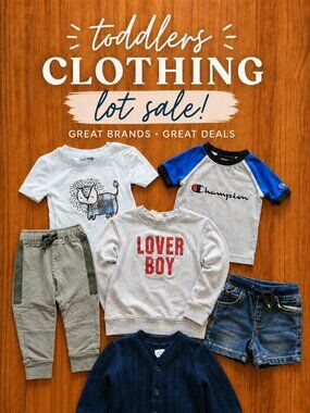 Toddler Boys Clothing Lot 12M–2T, 8 Pieces